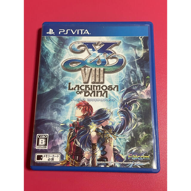 PlayStation Vita(プレイステーションヴィータ)のvita イースVIII  エンタメ/ホビーのゲームソフト/ゲーム機本体(携帯用ゲームソフト)の商品写真