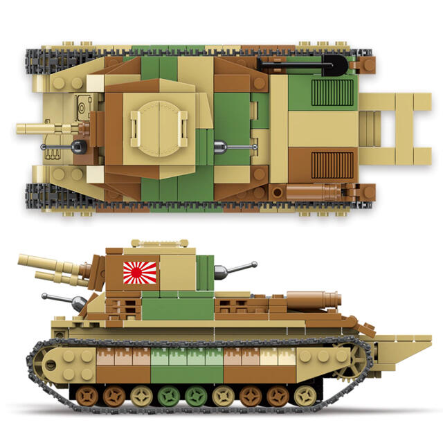 日本陸軍 八九式 中戦車 レゴ 互換 ブロックトイの通販 By Bee Ark Shop ラクマ