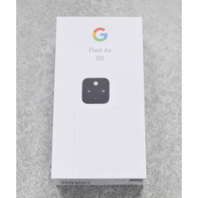 Google Pixel - 新品 Google Pixel 4a 5Gホワイト SIMフリーの通販 by ...