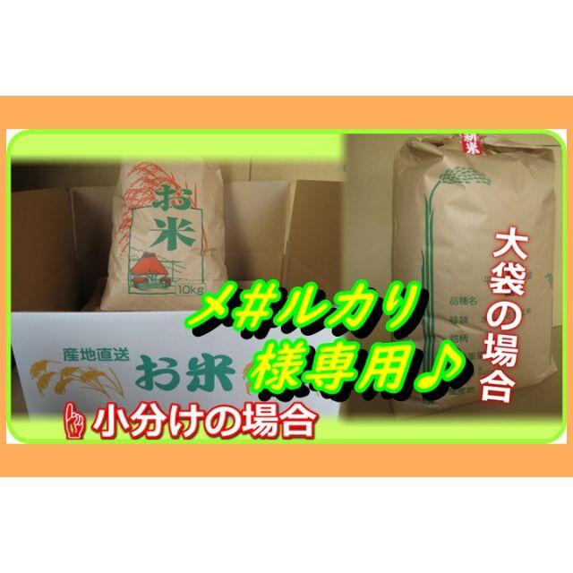 メ#ルカり様専用 ミルキークイーン精米10キロ×2、玄米10キロ×小分けできる版