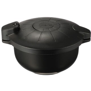 ブラック　マイヤー 電子レンジ圧力鍋 ＜２．３リットル＞(鍋/フライパン)