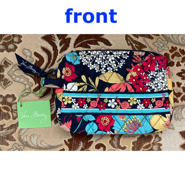 Vera Bradley(ヴェラブラッドリー)の新品タグ付き Vera Bladley ポーチ【Small Cosmetic】 レディースのファッション小物(ポーチ)の商品写真