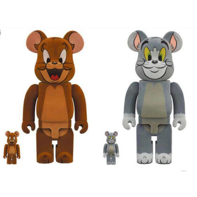 その他Tom and Jerry Flocky 100% 400% BE@RBRICK