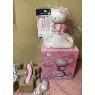 【新品・未使用・希少】サンリオ ハローキティ フラッシュテレフォン ブルー Sanrio (サンリオ) ハローキティフラッシュテレフォン HK210J