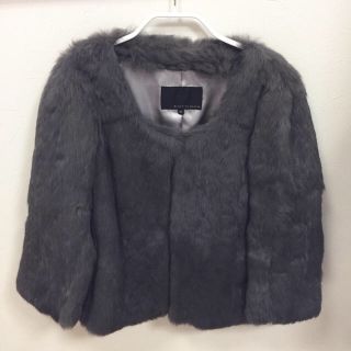 ブラックバイマウジー(BLACK by moussy)のふらすさん専用 新品 リアルファージャケット BLACK by moussy(毛皮/ファーコート)