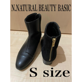 エヌナチュラルビューティーベーシック(N.Natural beauty basic)のN.NATURAL BEAUTY BASIC ショートブーツ　ブーティー　ブーツ(ブーツ)