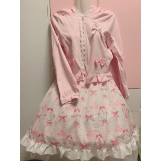 アンジェリックプリティー(Angelic Pretty)のAngelic Pretty ディズニーストア パーカー＆スカート マリーちゃん(ひざ丈ワンピース)