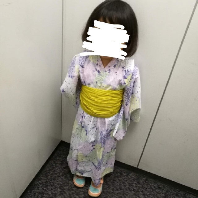 petit main(プティマイン)のプチマイン　110　浴衣 キッズ/ベビー/マタニティのキッズ服女の子用(90cm~)(甚平/浴衣)の商品写真