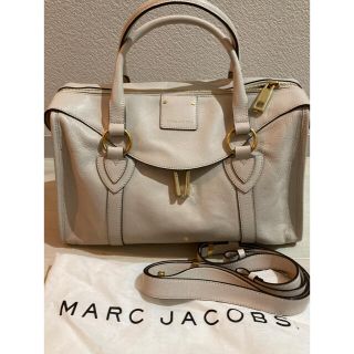 マークジェイコブス(MARC JACOBS)の新品未使用　marc jacobs マークジェイコブス　ハンドバッグ　ベージュ(ハンドバッグ)