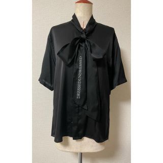 ドレスドアンドレスド(DRESSEDUNDRESSED)のドレスド ボウタイシャツ(シャツ/ブラウス(半袖/袖なし))