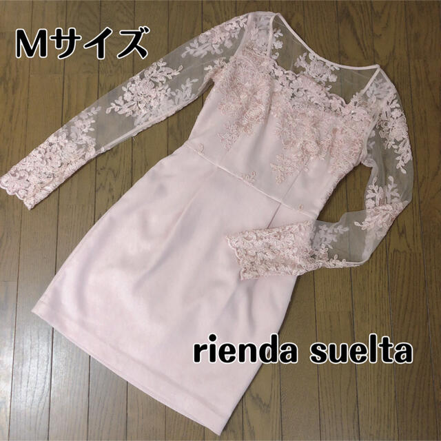 rienda(リエンダ)のrienda suelta♥ レースSLV Back tail Dress レディースのフォーマル/ドレス(ミニドレス)の商品写真