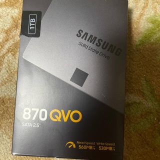 サムスン(SAMSUNG)のSAMSUNG 870 QVO 1TB(PCパーツ)