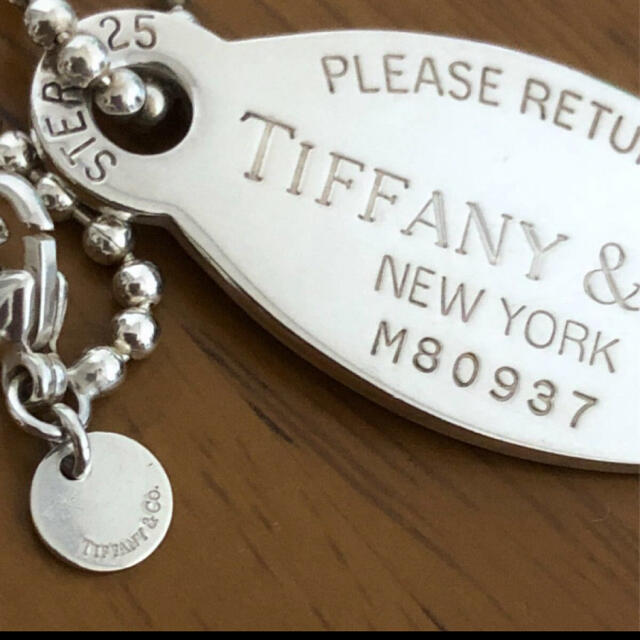 Tiffany & Co.(ティファニー)のティファニー TIFFANY&Co. リターントゥティファニー オーバルプレート レディースのアクセサリー(ネックレス)の商品写真