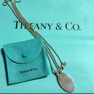 ティファニー(Tiffany & Co.)のティファニー TIFFANY&Co. リターントゥティファニー オーバルプレート(ネックレス)