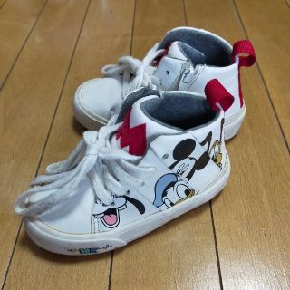 ザラキッズ(ZARA KIDS)のZARA　ハイカットスニーカー　ディズニー(スニーカー)