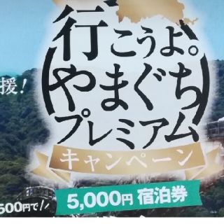 山口プレミアム宿泊券3万円分(宿泊券)