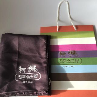 コーチ(COACH)のコーチ COACH  保存袋　ナイロン　ショップ袋　ショッパー(ショップ袋)