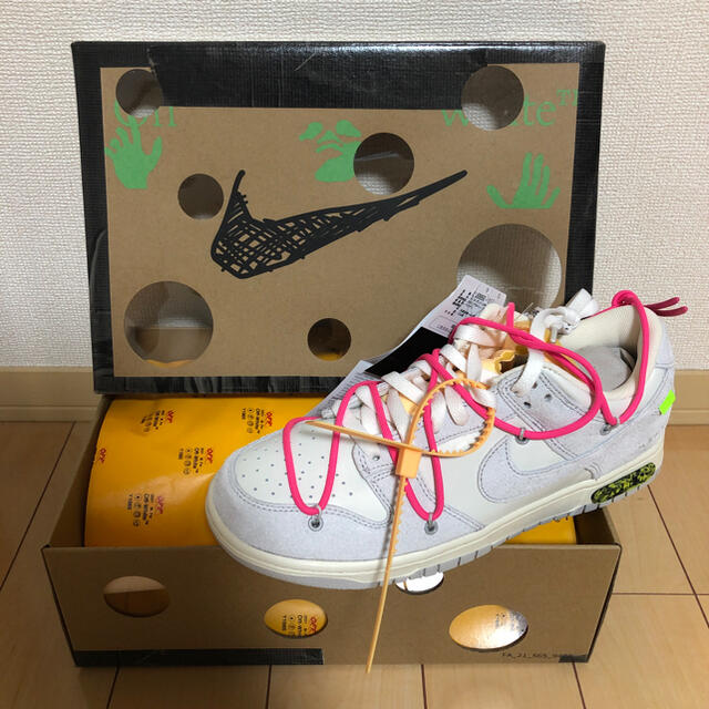 NIKEダンクLOW×off-white Collection50of17のサムネイル