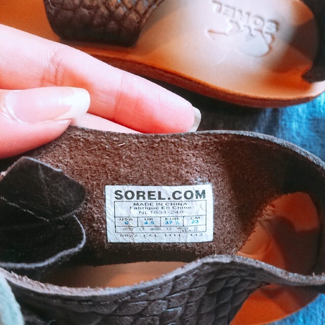 SOREL(ソレル)のソレル sorel サンダル【新品未使用】 レディースの靴/シューズ(サンダル)の商品写真