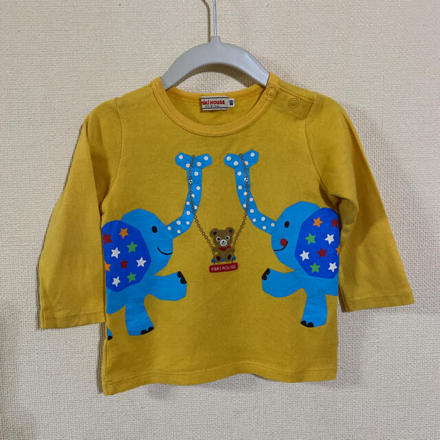 mikihouse(ミキハウス)のミキハウス　ロンT 80 キッズ/ベビー/マタニティのベビー服(~85cm)(Ｔシャツ)の商品写真