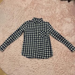 ユニクロ(UNIQLO)のUNIQLOチェックシャツ　替えボタン付き(シャツ/ブラウス(長袖/七分))