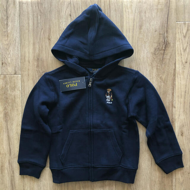 ラルフローレン ポロベア パーカー ネイビー 120 キッズ 子供服