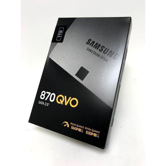 【新品保証有】2.5インチSSD 870 QVO 1TB ※PS4対応