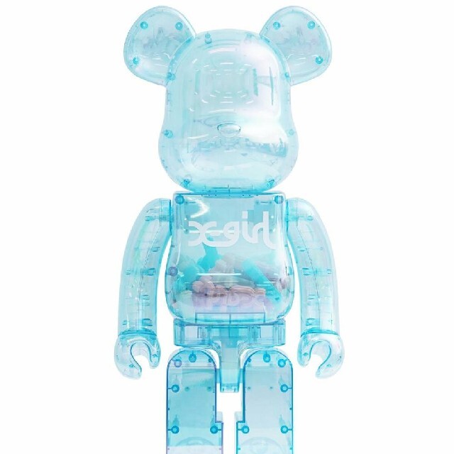 MEDICOM TOY(メディコムトイ)の最安新品即納・完全未開封 BE@RBRICK X-girl 2021 1000％ エンタメ/ホビーのフィギュア(その他)の商品写真