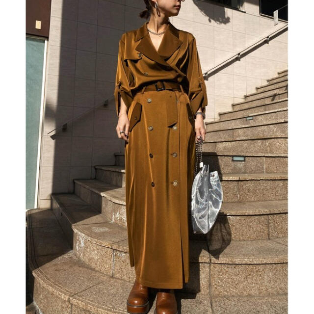 Ameri VINTAGE(アメリヴィンテージ)のameri 3WAY TRENCH DRESS レディースのレディース その他(セット/コーデ)の商品写真