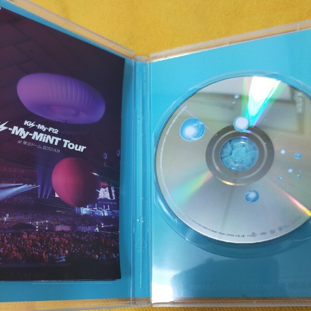 値下Kis-My-MiNT　Tour　at　東京ドーム　2012．4．8 DVD