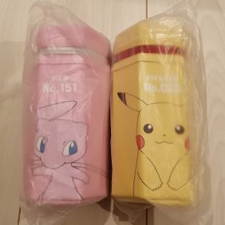 ポケモン(ポケモン)のポケモン/六角ポーチ/ペンケース/ピカチュウ、ミュウ(ペンケース/筆箱)