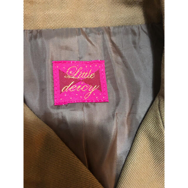 deicy(デイシー)のLittle deicy トレンチコート　サイズ2 キッズ/ベビー/マタニティのキッズ服女の子用(90cm~)(ジャケット/上着)の商品写真