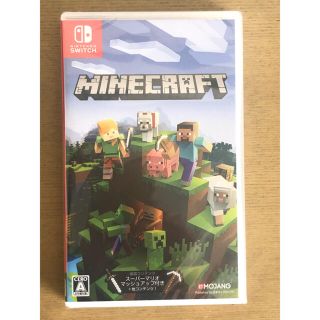 マイクロソフト(Microsoft)のマインクラフト Minecraft スイッチ　シュリンク付新品未開封(家庭用ゲームソフト)