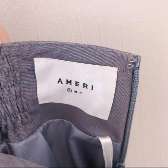 Ameri VINTAGE(アメリヴィンテージ)のAmeriVINTAGE★SUPER FLARE SKIRTブルー レディースのスカート(ロングスカート)の商品写真