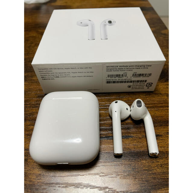 APPLE AirPods with Charging Case MV7N2J/有ワイヤレス機能