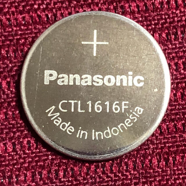 Panasonic(パナソニック)のパナソニック CTL1616 二次電池 カシオ対応 メンズの時計(腕時計(デジタル))の商品写真