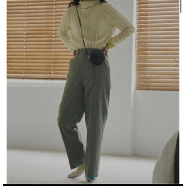 Ameri VINTAGE(アメリヴィンテージ)の限定値下げ　Amerivintage CHAMBRAY FRINGE PANTS レディースのパンツ(カジュアルパンツ)の商品写真