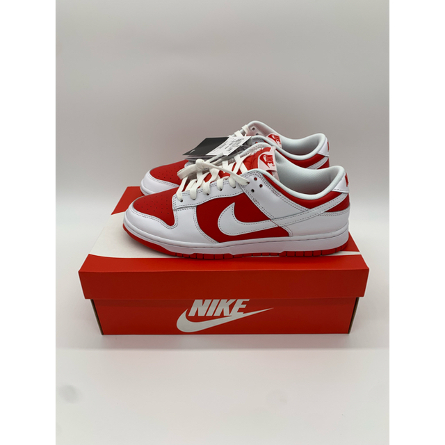 メンズナイキ ダンク チャンピオンシップレッド ロー 28㎝ NIKE Dunk