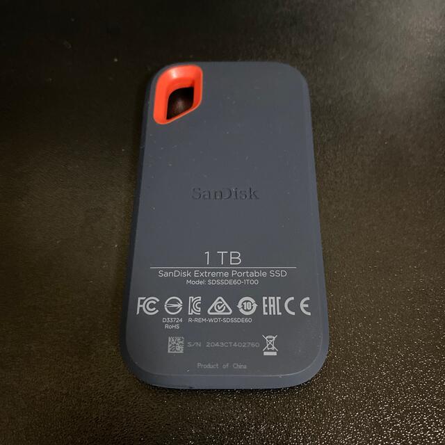 SanDisk SSD 外付け 1TB USB3.2Gen2