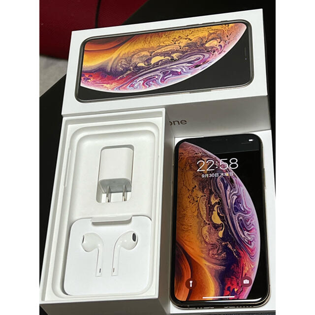 スマートフォン本体【専用】IPhone xs 256GB  ゴールド　美品