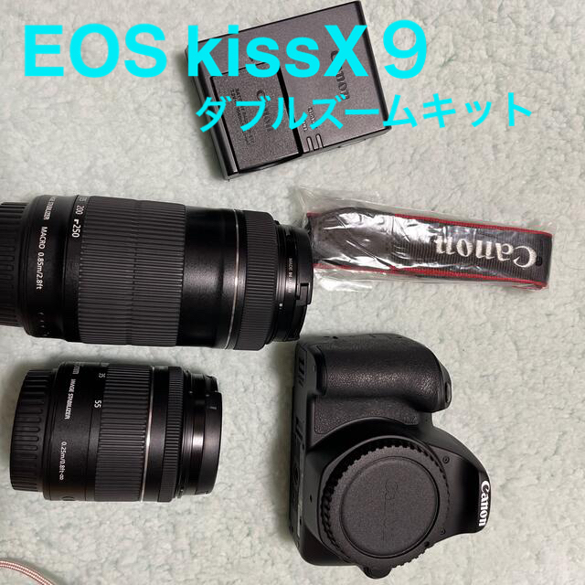 Canon - canon EOS kissX9 ダブルズームキット