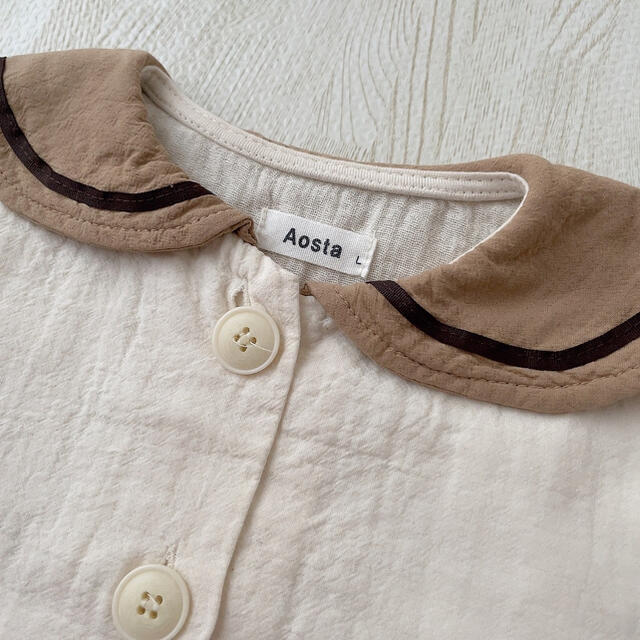 ZARA KIDS(ザラキッズ)のAosta アオスタ  セーラートップス キッズ/ベビー/マタニティのキッズ服女の子用(90cm~)(Tシャツ/カットソー)の商品写真