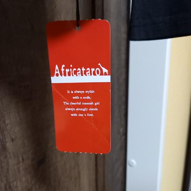 AFRICATARO(アフリカタロウ)の新品☆袖付きカットソー長袖　アフリカタロウ レディースのトップス(カットソー(長袖/七分))の商品写真