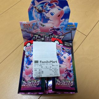 フュージョンアーツ　BOX 未開封　ポケモンカード　３０パック(カード)