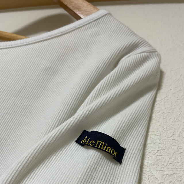 Le Minor(ルミノア)のLeminor ルミノア カットソー Tシャツ レディースのトップス(カットソー(長袖/七分))の商品写真