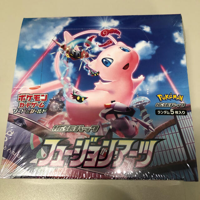 ポケモンカード フュージョンアーツ☆新品未開封 シュリンク付き