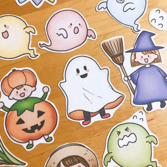 『ハロウィンのお話』パネルシアター　特大サイズ ハンドメイドのおもちゃ(その他)の商品写真