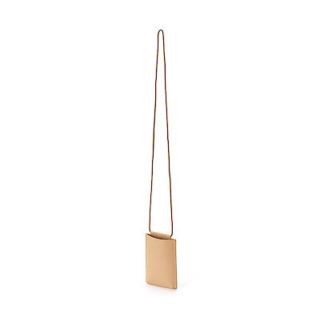 ムジルシリョウヒン(MUJI (無印良品))の新品　無印良品　ミニサコッシュ　きなり(財布)