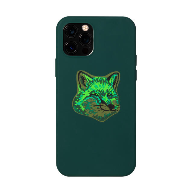 MAISON KITSUNE'(メゾンキツネ)のメゾンキツネ Green Fox iPhone12/12 Pro ケース スマホ/家電/カメラのスマホアクセサリー(iPhoneケース)の商品写真