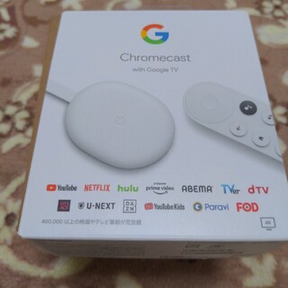 グーグル(Google)のChromecast with Google TV　中古(PC周辺機器)